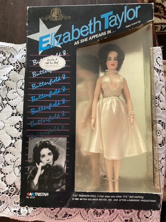 Tristar Other - Vtg Elizabeth Taylor Doll - CAT ON A HOT TIN ROOF   NIB